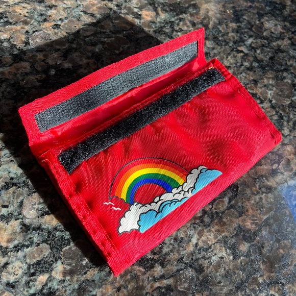 Vintage Rainbow Hook & Loop Wallet - Picture 2 of 5